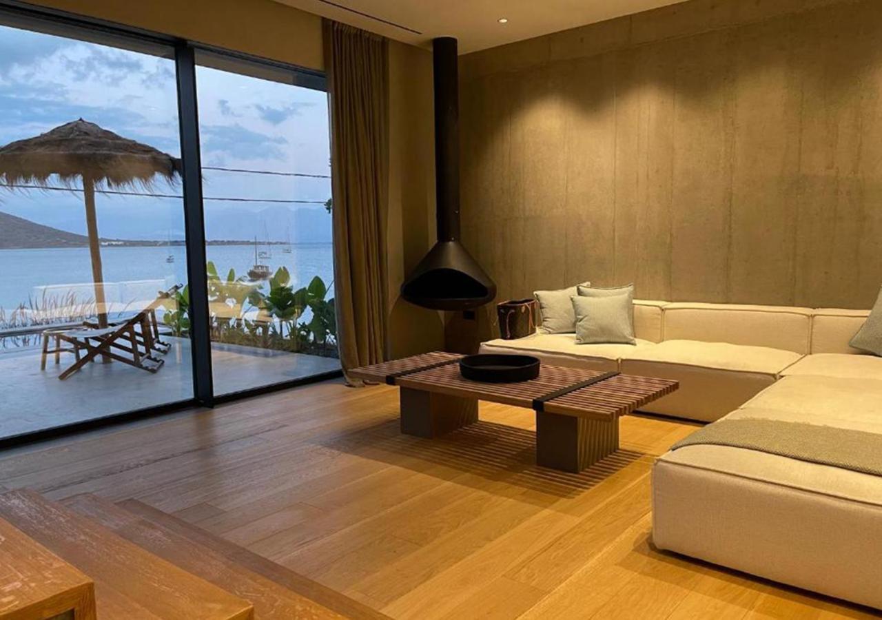 Elounda Gulf Sunrise Villa Exterior foto