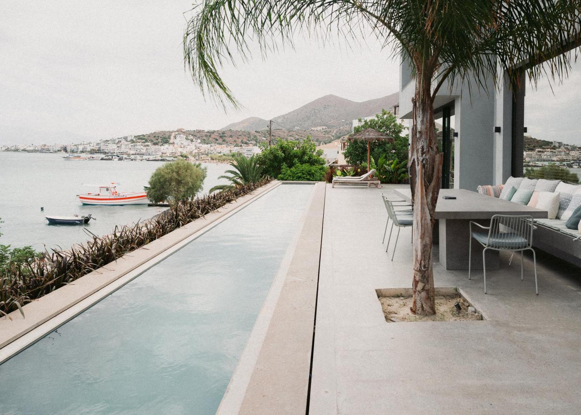 Elounda Gulf Sunrise Villa Exterior foto