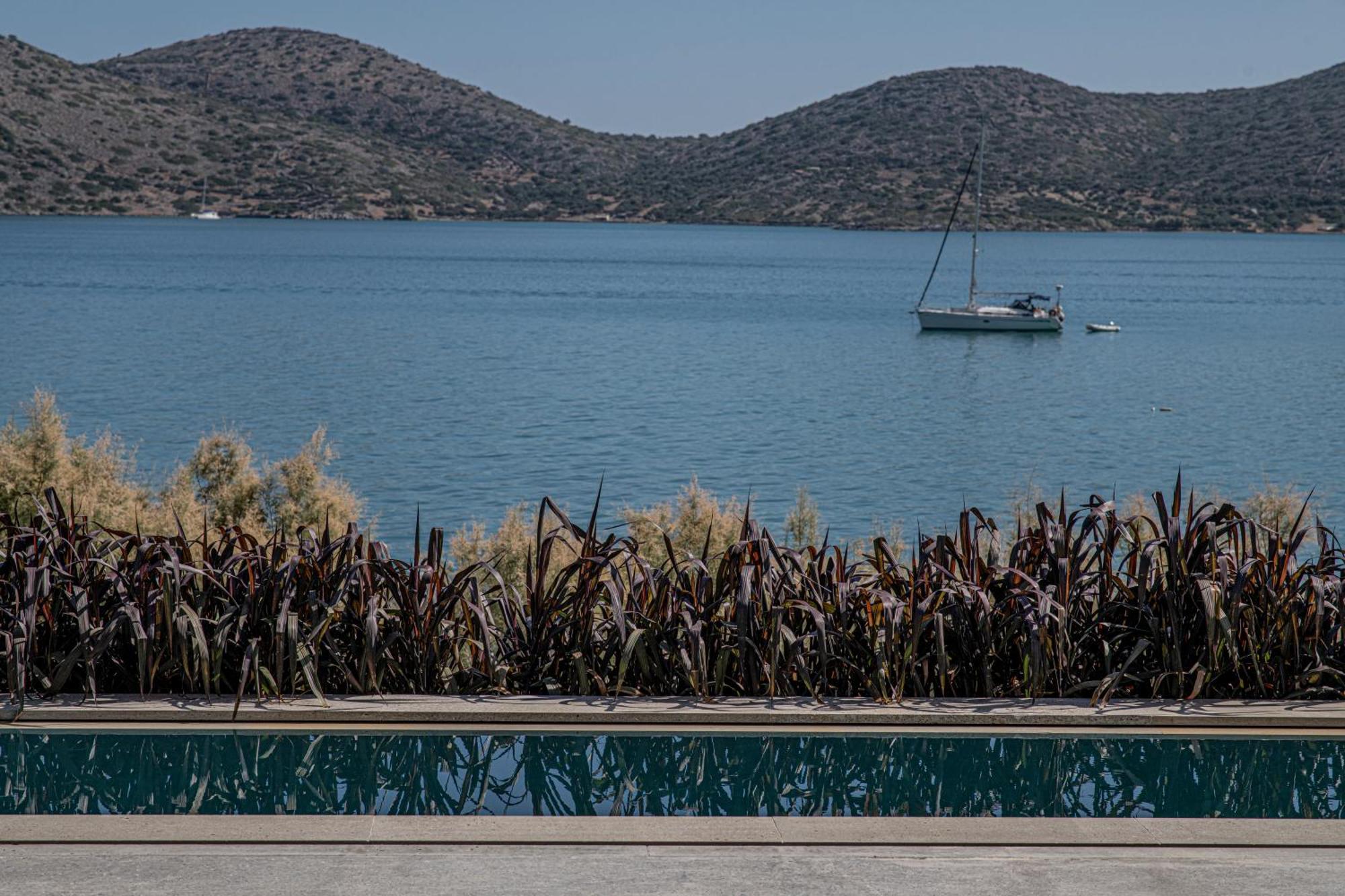 Elounda Gulf Sunrise Villa Exterior foto